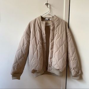 Collusion ASOS puffer bomber jacket